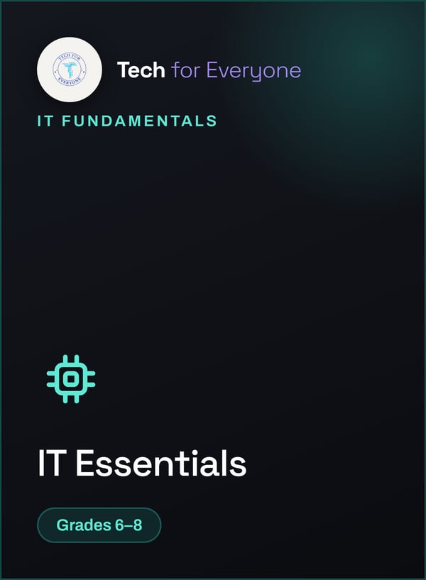 Middle School IT Fundamentals cover